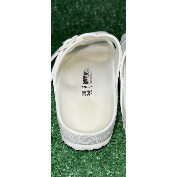 Birkenstock Arizona Eva White Rubber Slide Sandals Women's Size 7 US EU 38 UK 5 - Picture 10 of 10